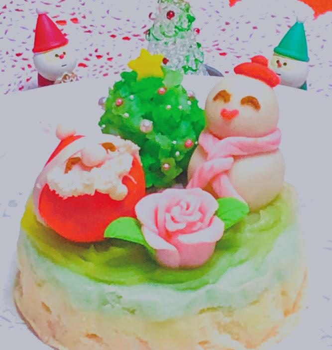話題性NO.1　「和のクリスマスケーキ」2